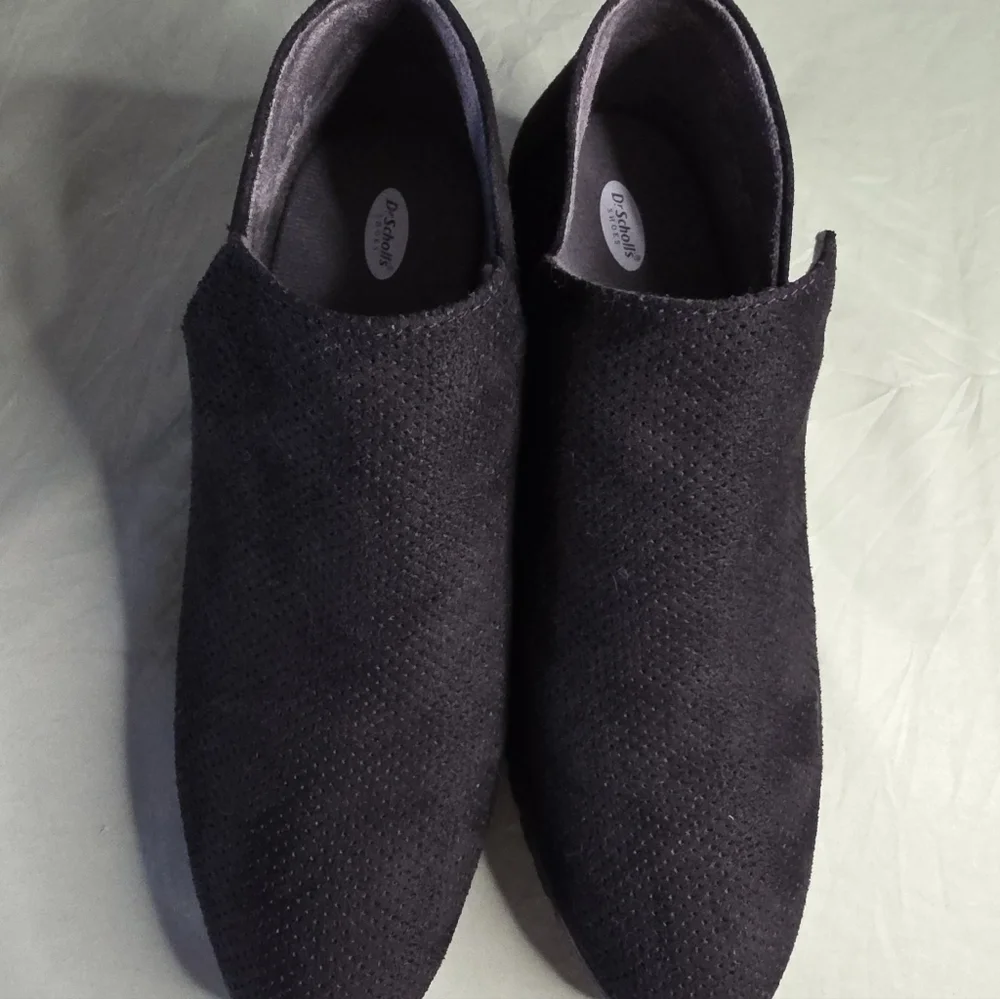 🌟 Dr SCHOLLS Women's Black Slip-On Shoes Size 8